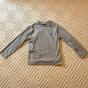 Brand New Polo Ralph Lauren Grey Long Sleeve Shirt